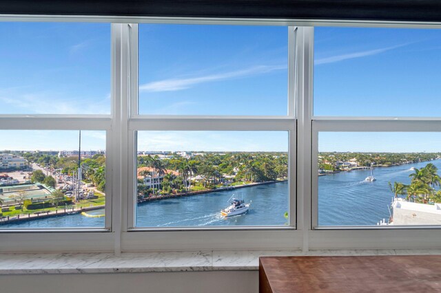 property view of water