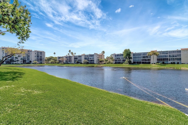 property view of water