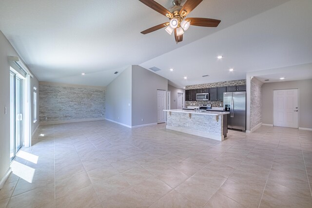 bedroom featuring baseboards, visible vents, ceiling fan, and light colored carpet