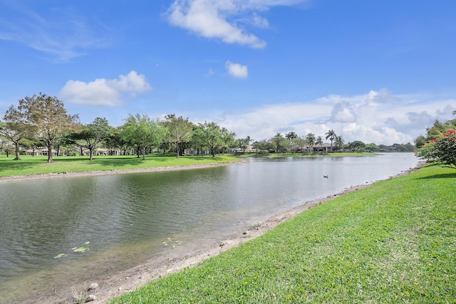 property view of water