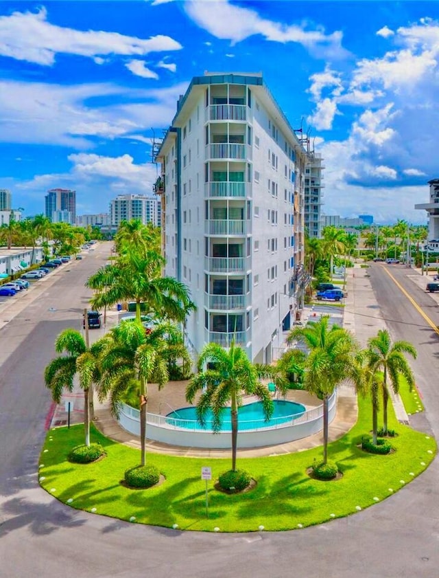 view of property featuring a view of city