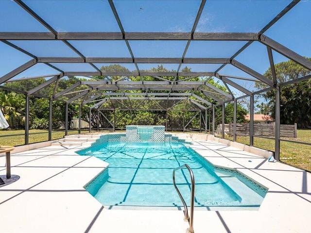 1821 SE Hanby Ave, Port Saint Lucie, FL 34952 - outdoor pool featuring a patio