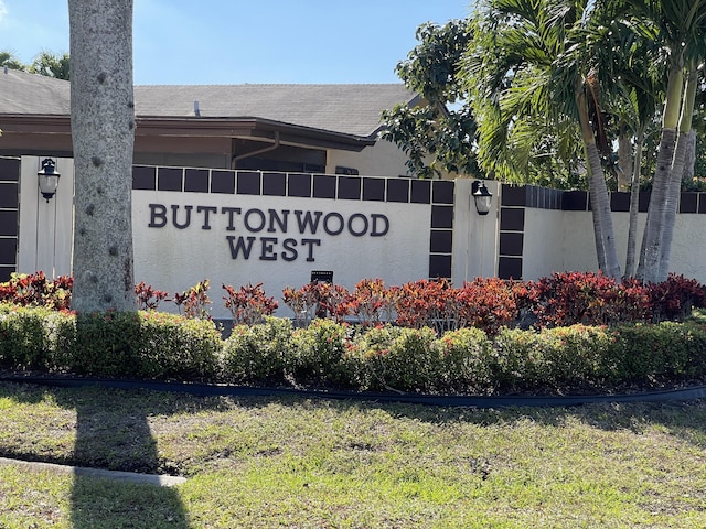 6302 Tall Cypress Cir, Greenacres, FL 33463 - community / neighborhood sign featuring a yard