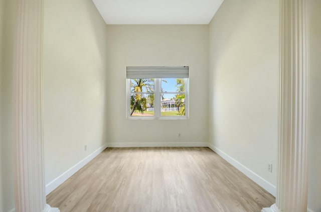 9429 Lantern Bay Cir, West Palm Beach, FL 33411 - spare room featuring light wood finished floors and baseboards