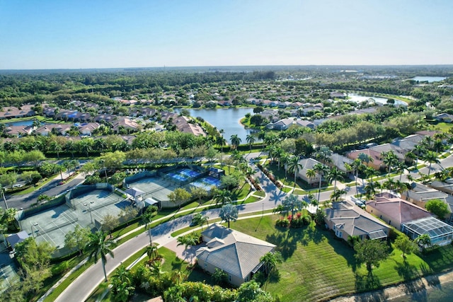9429 Lantern Bay Cir, West Palm Beach, FL 33411 - aerial overview of property's location featuring nearby suburban area and a large body of water