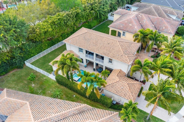 aerial view