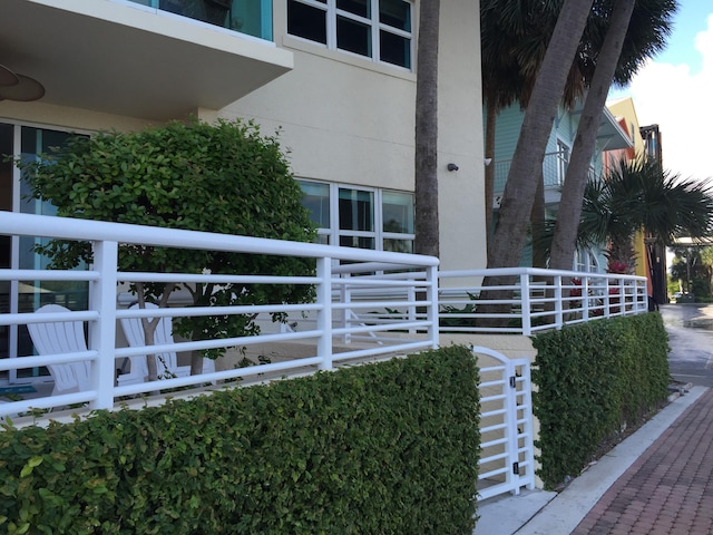 view of property exterior featuring stucco siding