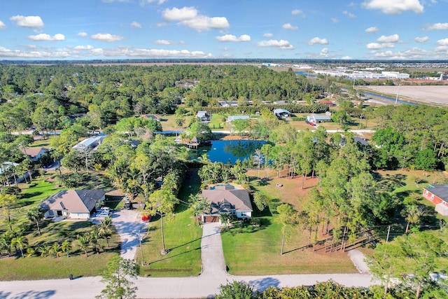 17111 40th Run N, Loxahatchee, FL 33470 - aerial view featuring a water view