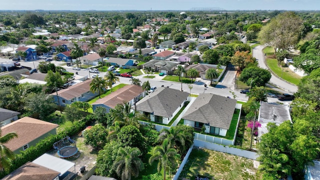 drone / aerial view featuring a residential view