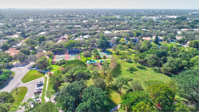drone / aerial view
