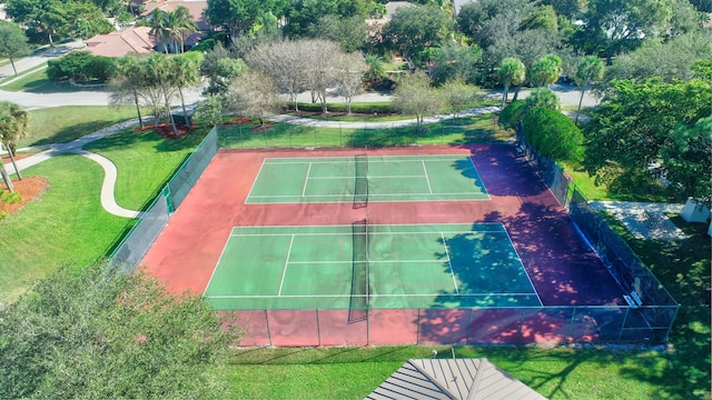 aerial view
