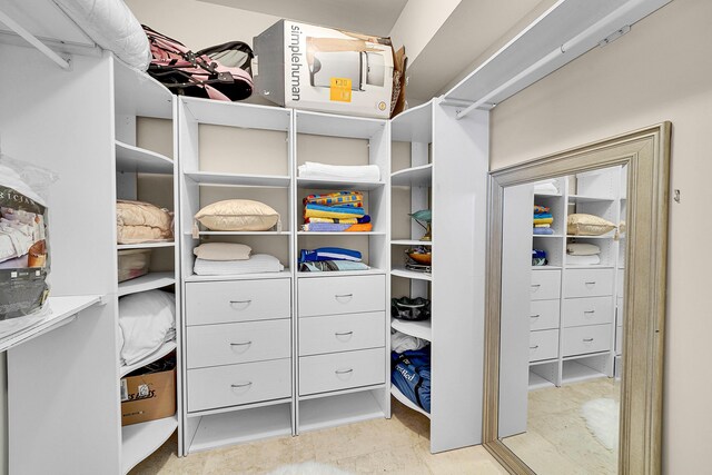 view of spacious closet