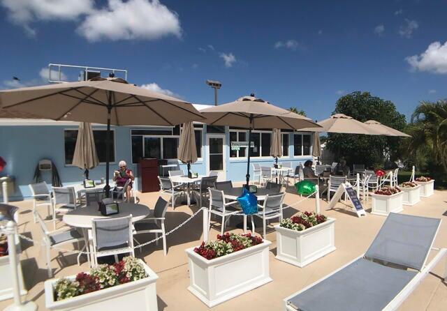 view of patio featuring outdoor dining space