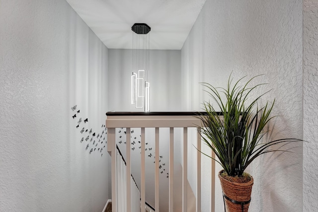 123 E Prive Cir, Delray Beach, FL 33445 - staircase with a textured wall