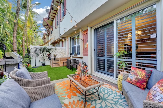 123 E Prive Cir, Delray Beach, FL 33445 - view of patio