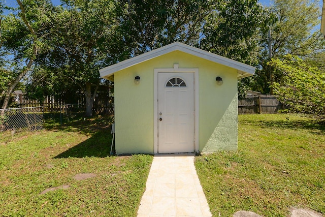 2624 S 27th St, Fort Pierce, FL 34981 - view of shed with fence