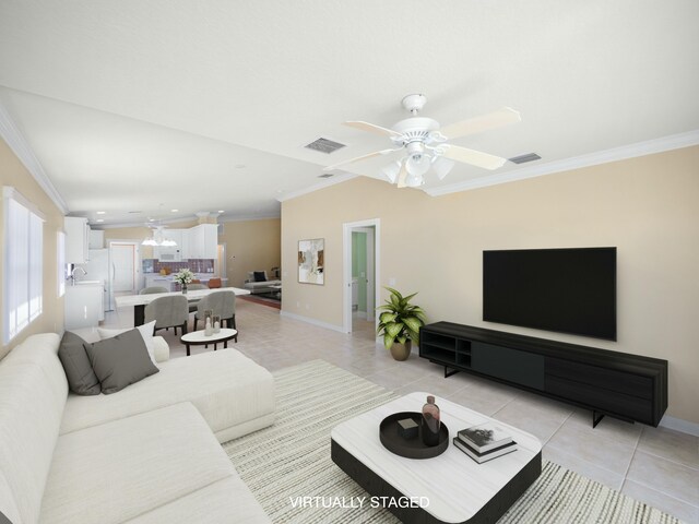 empty room with baseboards, visible vents, a ceiling fan, dark wood-style flooring, and a textured ceiling