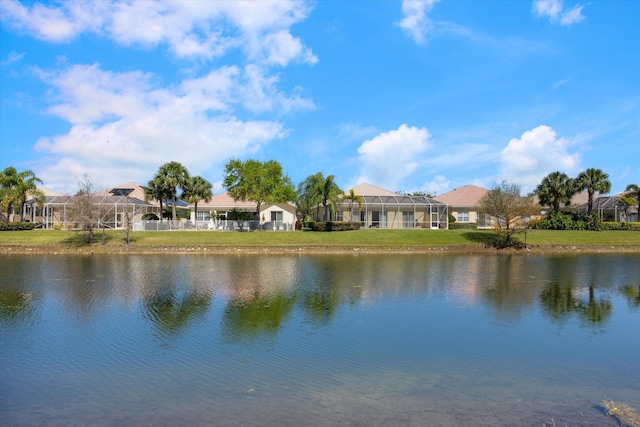 water view with a residential view