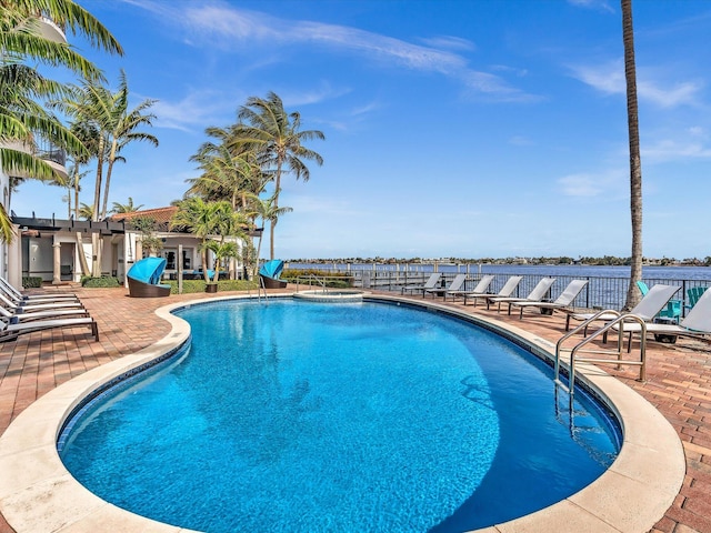 community pool featuring a patio