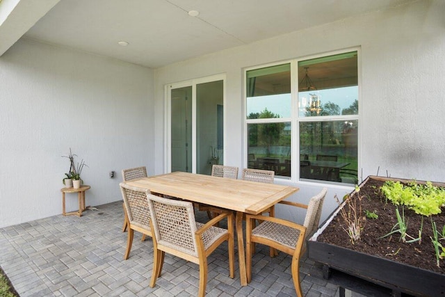 view of patio / terrace with outdoor dining space