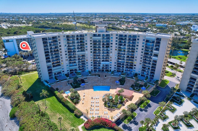 100 Ocean Trail Way Unit 1101, Jupiter, FL 33477 - bird's eye view of apartment complex