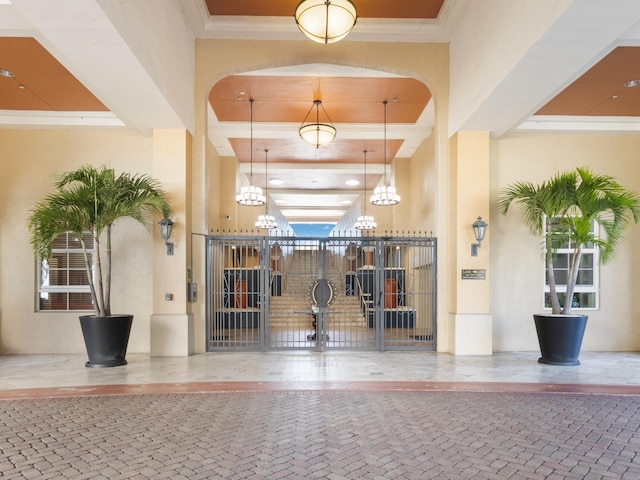 520 SE 5th Ave Unit 2405, Fort Lauderdale, FL 33301 - interior space featuring a notable chandelier