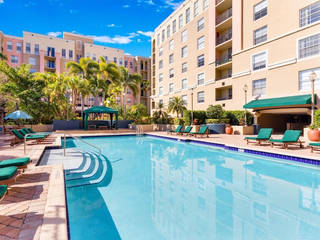 520 SE 5th Ave Unit 2405, Fort Lauderdale, FL 33301 - view of pool featuring a patio area