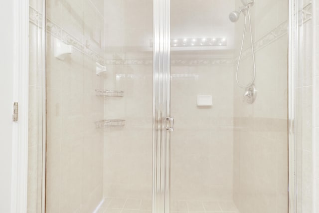 full bath with a stall shower