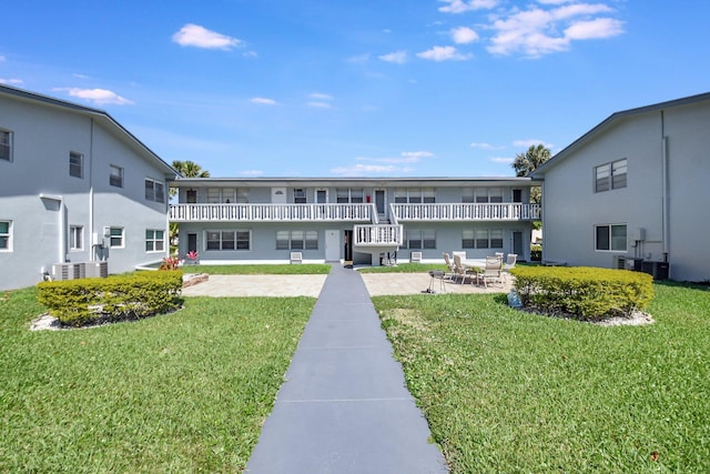 exterior space with central AC unit