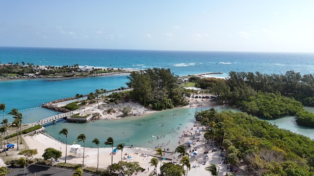 181 Cape Pointe Cir, Jupiter, FL 33477 - drone / aerial view of a large body of water