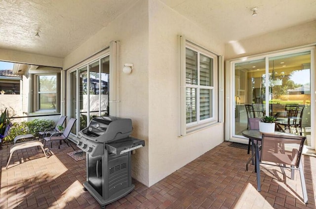 view of patio / terrace with grilling area