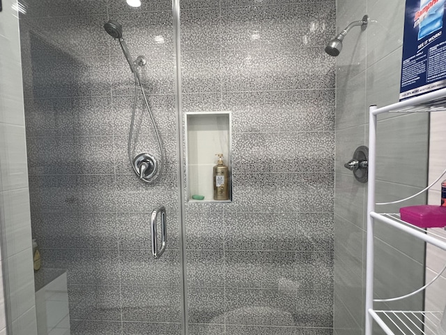 full bath with a stall shower