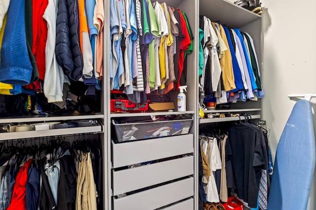 view of spacious closet