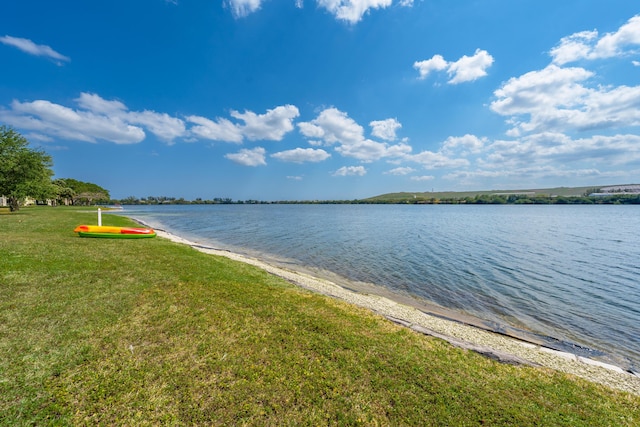 property view of water