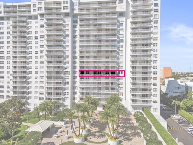 view of property