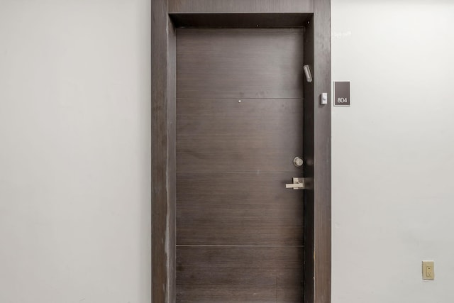 view of room details