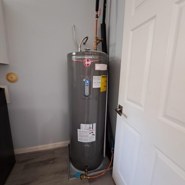 utilities with electric water heater