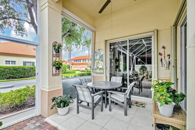 view of patio / terrace with outdoor dining space