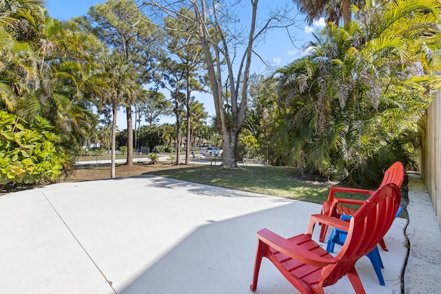 view of patio