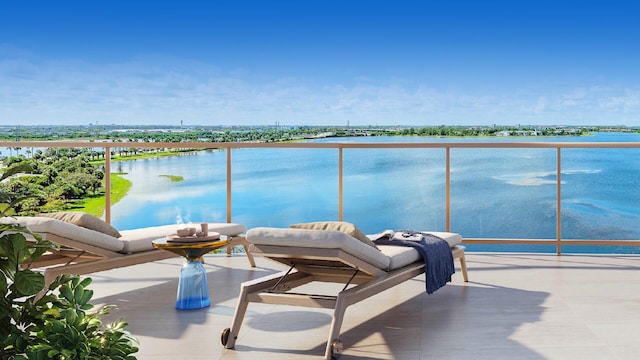 550 S Australian Ave Unit 2500, West Palm Beach, FL 33401 - balcony with a water view