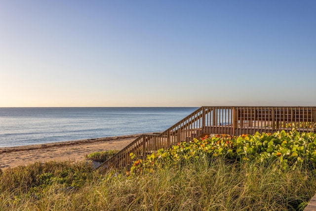 1740 S Ocean Blvd, Palm Beach, FL 33480 - water view featuring local beach