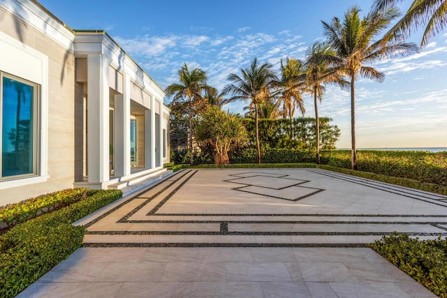 view of patio