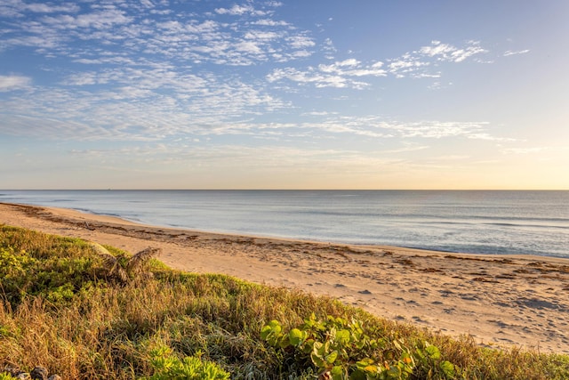 water view with a beach view