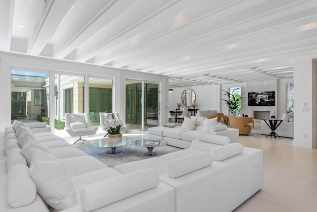 1740 S Ocean Blvd, Palm Beach, FL 33480 - view of living room