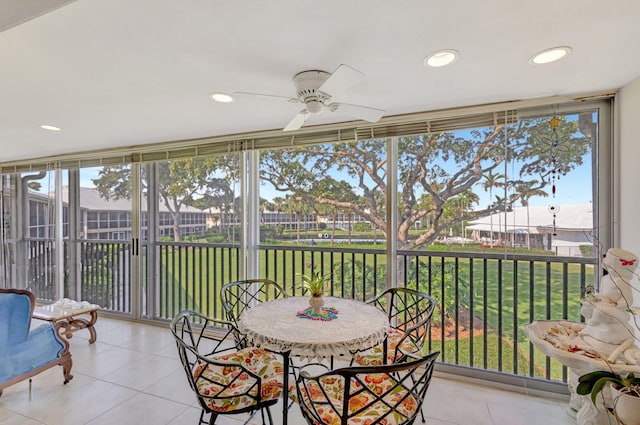 1 Church Ln Unit 111, North Palm Beach, FL 33408 - view of sunroom