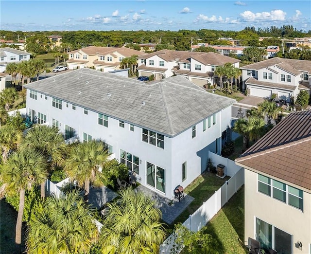 4347 Veleiros Ave, Deerfield Beach, FL 33064 - drone / aerial view featuring a residential view