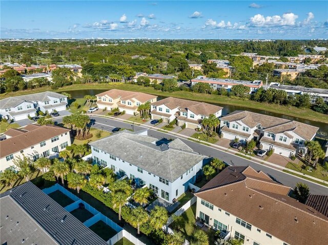4347 Veleiros Ave, Deerfield Beach, FL 33064 - drone / aerial view featuring a residential view