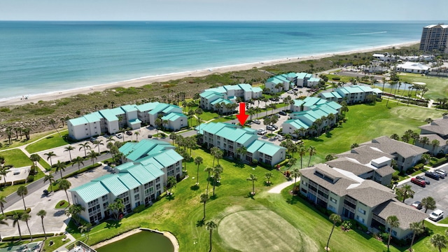 2400 S Ocean Dr Unit C623, Hutchinson Island, FL 34949 - drone / aerial view of unending shoreline and apartment complex / building