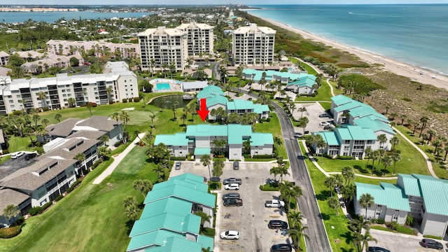 2400 S Ocean Dr Unit C623, Hutchinson Island, FL 34949 - aerial overview of property's location with expansive coastline and apartment complex