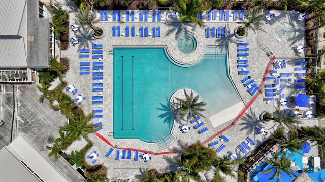 2400 S Ocean Dr Unit C623, Hutchinson Island, FL 34949 - aerial view of a pool area